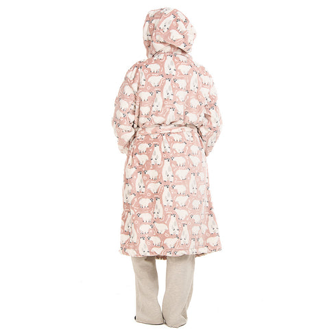 Snuggs Blanket Robe Cashmere Polar Bear